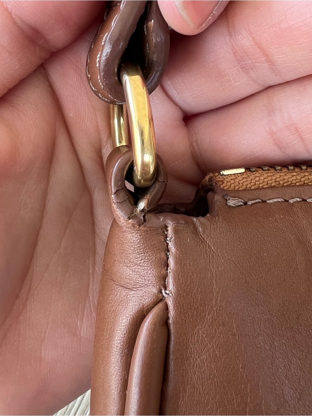 BY FAR Rachel Bag in Brown - Picture 9 of 16